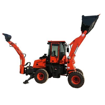 55kW バックホー・ローダー 4×4ホイール・ローダー 卓越した性能と信頼性