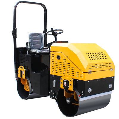 ミニロードローラー 1.5-2.0 トン 小型振動コンパクター 鉄輪 直径 530X800