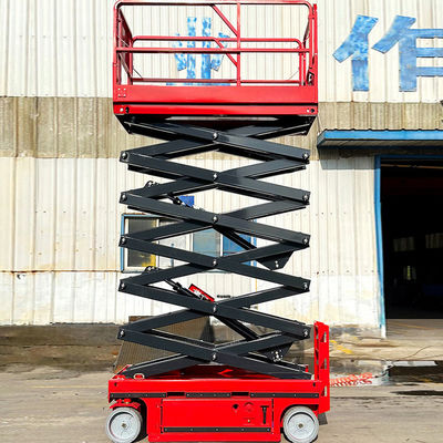 駆動モーターと 320kgの名乗負荷容量を持つ電池駆動空中作業プラットフォーム