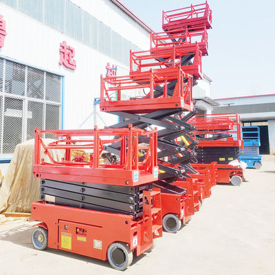2000kg ロードーの重量 全地形 水力軌跡 クローラー リフト プラットフォーム 空中作業