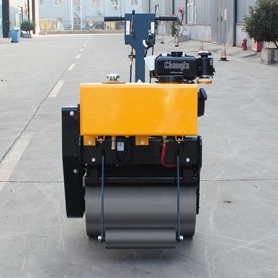 330kg シングルドラムローラー ディーゼルガソリン バイブラータ 道路コンパクター アスファルト ミニローラー