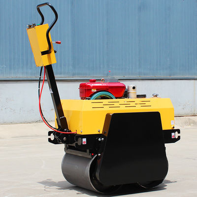 HYDAC 小型ロードローラー ダブルドラムマシン 振動式0.5トンのミニロードローラーコンパクター