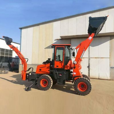 高効率のコンパクトローダー バックホー