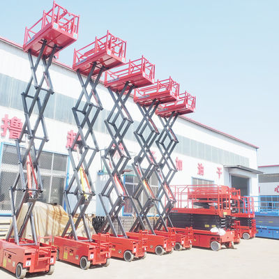 2000kg 移動式水力電池トレーラー 空中作業プラットフォーム用電気シザリリフト