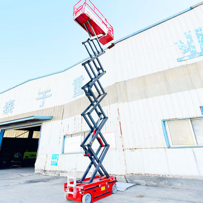 便利なキャントリバー 自動水力空中作業 900mm プラットフォームのシーザーリフト