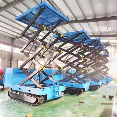 320kg名乗積載容量 12M ダブル 6M から 14M トレーラーリフト 空中作業プラットフォーム