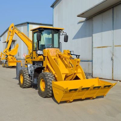 プロの設計 バックホーローダー 37 KW パワーと4800 kg 重量