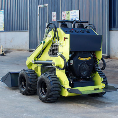 200kg 300kg 380kg クローラーホイール ミニローダー ディーゼル ミニスキッドステアローダー 販売