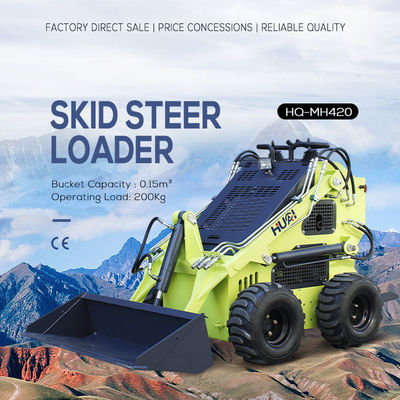 17.1kw ミニ スキッド ステア ローダー 迅速でスムーズな操作のための理想的なソリューション
