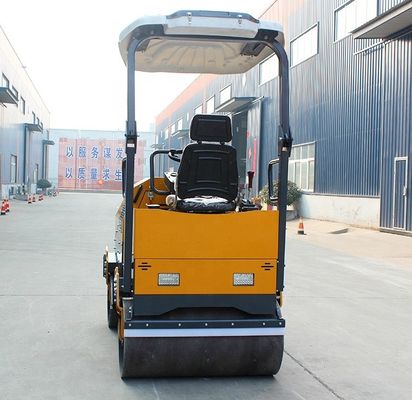 製造工場 二重ドラムディーゼルエンジン ハイダック液圧バルブ付きロードローラー