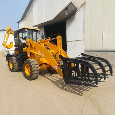 3トンの車輪積載機 5800*1850*2750mm 寸法 ミニバックホー積載機 4x4