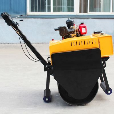 YANMAR エンジン 500kg ウォークバック シングル ドラム ロード ロール CE 認証