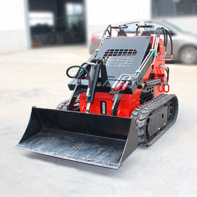 16.8KW エンジンの排気量と2シリンダーのスキッドステアローダー