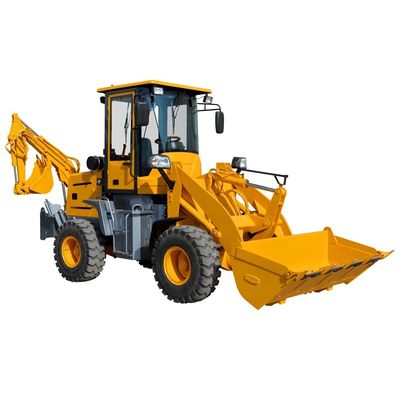 4x4 ミニバックホーローダー 高効率の稼働とBOXINHUASHENG水力ポンプ