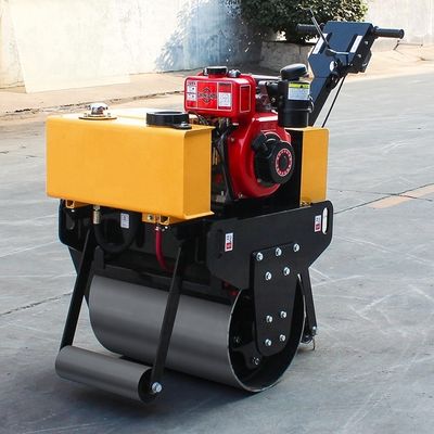 300kg 小型振動式ローラー ミニ ウォーク バック ロード ローラー コンパクター 道路建設用