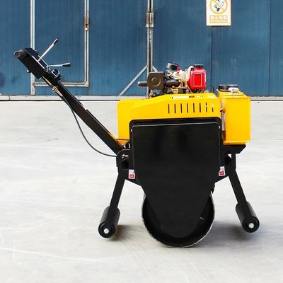 300kg 小型振動式ローラー ミニ ウォーク バック ロード ローラー コンパクター 道路建設用