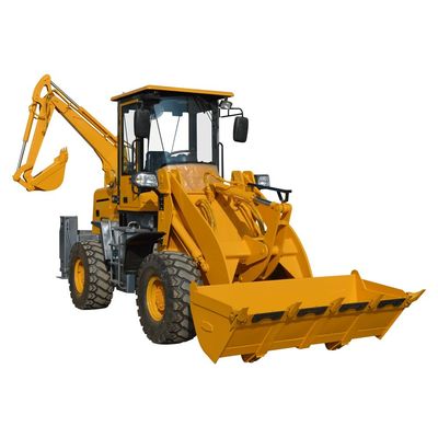 4輪駆動 2トンのバックホー・ローダーで,回転半径000mm