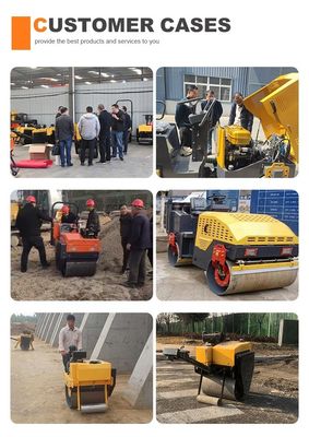 3t 3000kg ビブレーター コンパクター ディーゼル エンジン 小型振動道路ローラー アスファルト