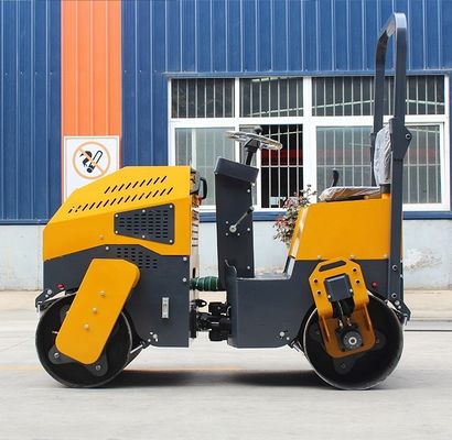 ミニ振動式ダブルドラム 2トン 1トンロードロールコンパクター 時速0-6km/h