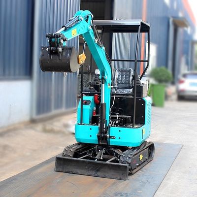 1100mm シャーシ幅 HUAQIミニ掘削機 1トン 2トン 3トン 2000mm まで掘削する
