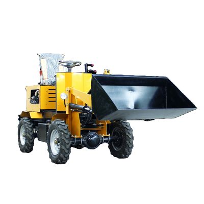 3000*1000*1500mm 寸法 CE 承認された1トンの容量を持つミニホイールローダー