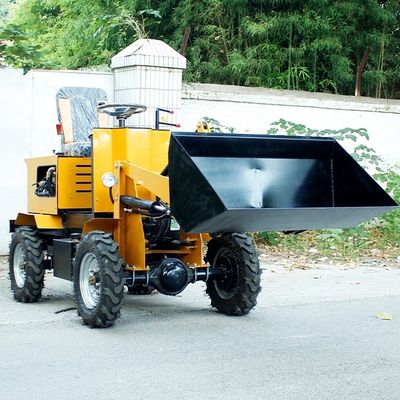 3000*1000*1500mm 寸法 CE 承認された1トンの容量を持つミニホイールローダー