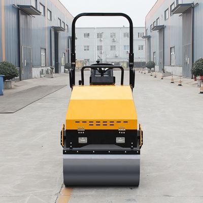 560mm 前輪の鋼輪直径を持つ小さな振動式ミニコンパクターロードローラー