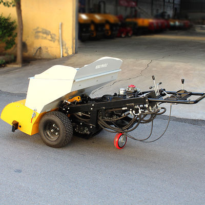 小型のアスファルト仕上げ機 1m ミニパバー 作業幅250mm 1690 x 1000 x 1150 mm
