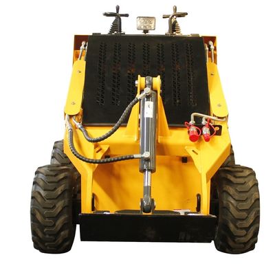 高負荷モメント ミニ スキッドステアローダー 建設現場の堅牢な性能