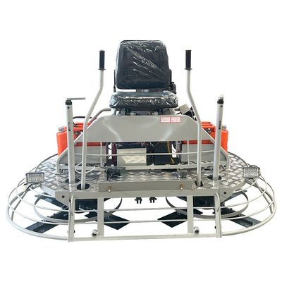 コンクリートの後ろを歩く パワースローール 手持ちヘリコプター 型 コンクリートの床を作る