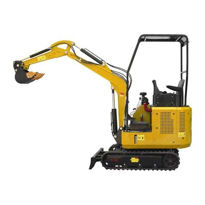 1.8トンのミニ小型クローラー掘削機 1100mmトラックゲージ