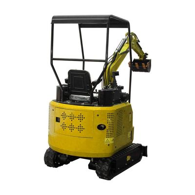 1.8トンのミニ小型クローラー掘削機 1100mmトラックゲージ
