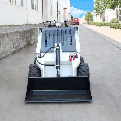作業速度 0-6km/h ミニ スキッドステアローダー エパエンジンと 1000kg 定量荷重