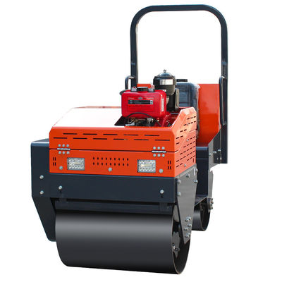 高性能 8HP 1トンの小規模道路建設用のリードオンミニ振動ロール