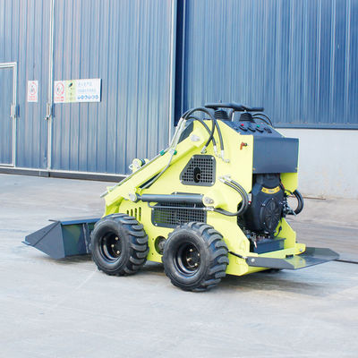 EPA 承認されたミニ スキッドステアローダー 950 kg マシン重量と 17.2 kW 電力