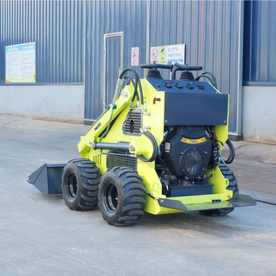 375KG 動作重量 付属装置付きミニ スキッドステアローダー EPA ディーゼルエンジン