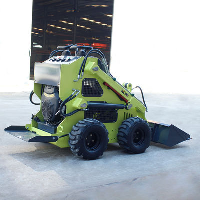 375KG 動作重量 付属装置付きミニ スキッドステアローダー EPA ディーゼルエンジン