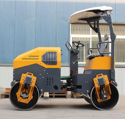 3000kg ミニロードローラー振動器 コンパクト 1トン 1.5トン リモコン制御振動ローラー
