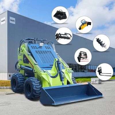 ヨーロッパ市場 ミニ スキッドステアローダー 高い負荷モメントとHQ 水力シリンダー