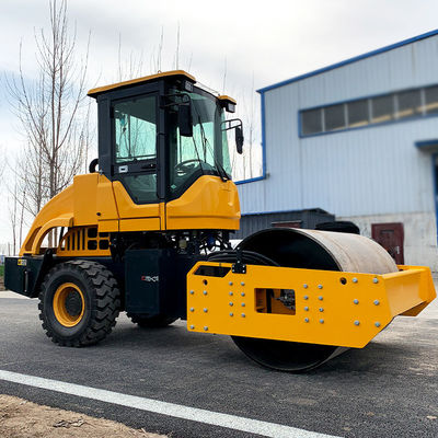 110 kw ミニトラックロール 0.6 トンから8 トン オフロードクワッドスケート用の振動式ロードロール