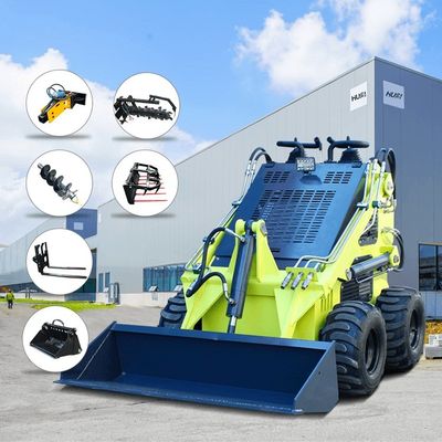 EPA ディーゼルガソリン ミニ スキッドステアローダー 950 kg マシン重量とストラットンエンジン