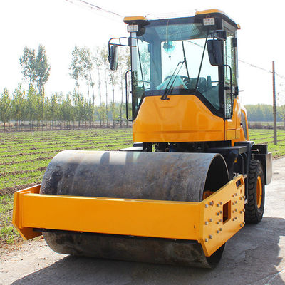 5 トン 5000kg バイブレータロードローラー 小型3輪圧縮用の日本エンジン