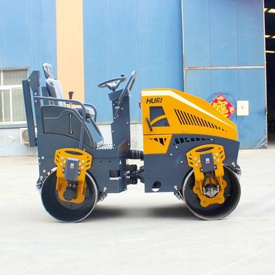 1 トン 1.5T 1.6T 2T 2.5T ディーゼル EPA ミニロードローラーコンパクター 小売用 2400*1150*1500mm