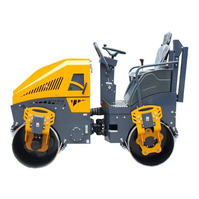 1t 2t 3t ダブルドラムロードローラー 11.5kw パワーと水力駆動方法