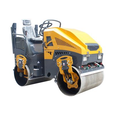 1t 2t 3t ダブルドラムロードローラー 11.5kw パワーと水力駆動方法