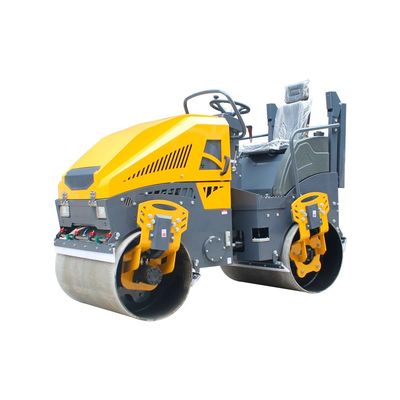 1t 2t 3t ダブルドラムロードローラー 11.5kw パワーと水力駆動方法