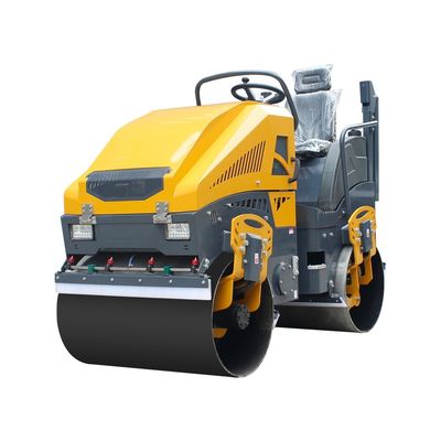 1t 2t 3t ダブルドラムロードローラー 11.5kw パワーと水力駆動方法