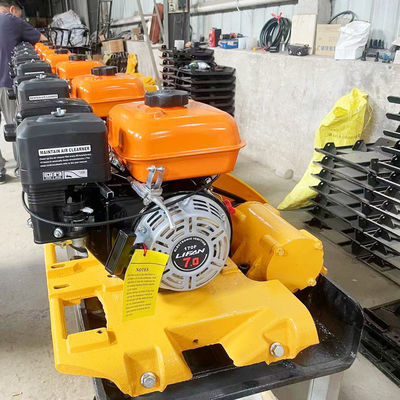 5.5-6.5HP ガソリンエンジン/ディーゼルエンジン 建設用ポータブルプレートコンパクター