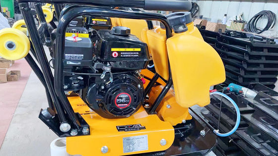 5.5-6.5HP ガソリンエンジン/ディーゼルエンジン 建設用ポータブルプレートコンパクター