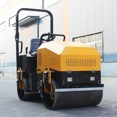 560mm ドラム 直径 2 トン コンパクト 液圧 双滑 ドラム 振動式 ロード ロール